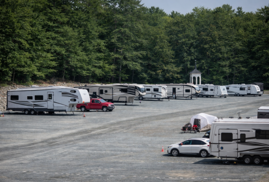 Our RV Campground and the full hook ups available