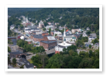 Aerial view of Littleton NH